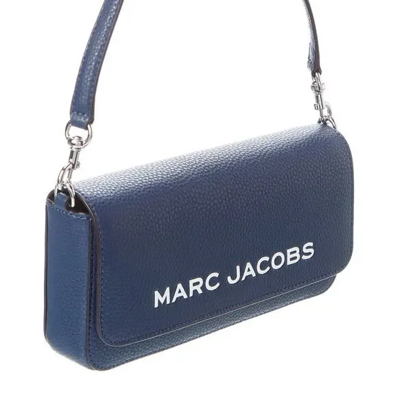 Marc Jacobs Cb Bold Leather Mini Bag, Blue - Picture 3 of 4